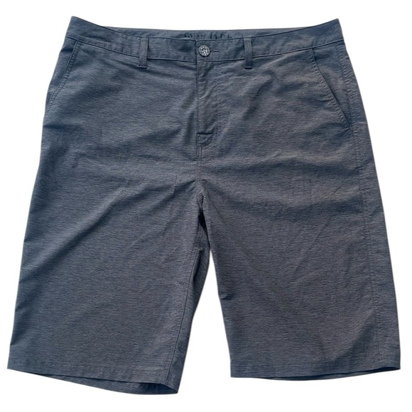 Buckle BKE  Mens Gray Hybrid Shorts Standard Fit 36W/23L - Picture 1 of 7
